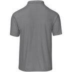 Mens Basic Pique Golf Shirt in Grey - Print Fast Express