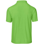 Mens Basic Pique Golf Shirt in Lime - Print Fast Express