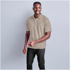 Mens Basic Pique Golf Shirt custom branded with your logo