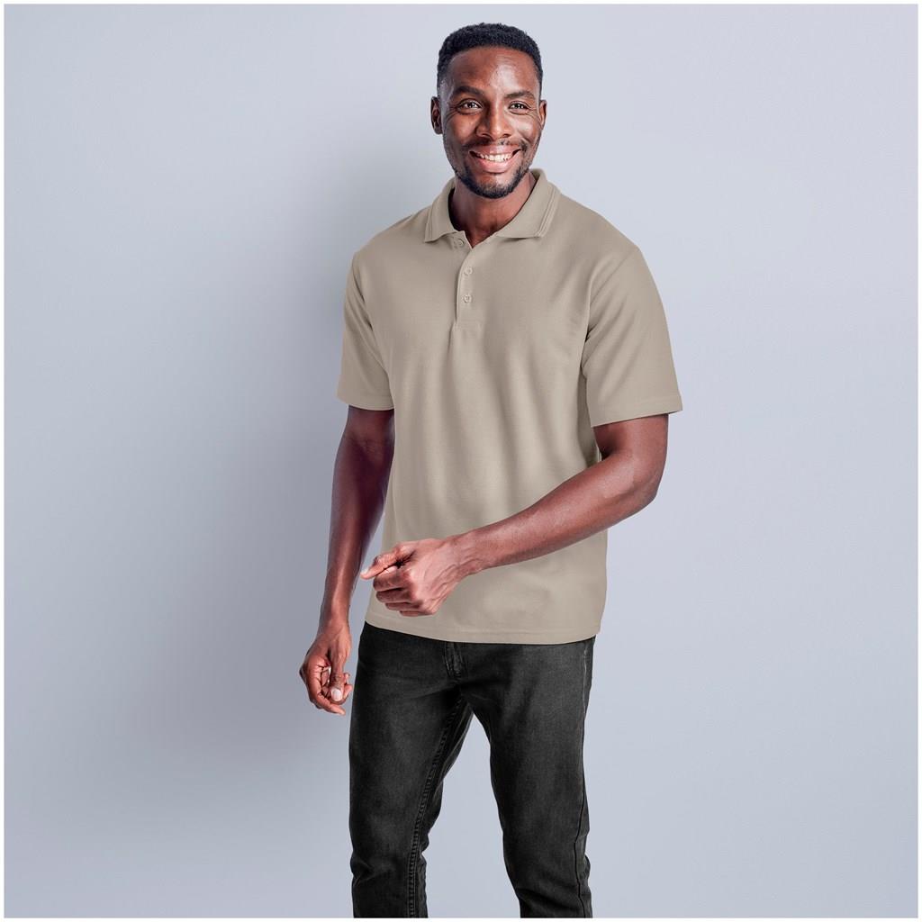 Mens Basic Pique Golf Shirt — Print Fast Express