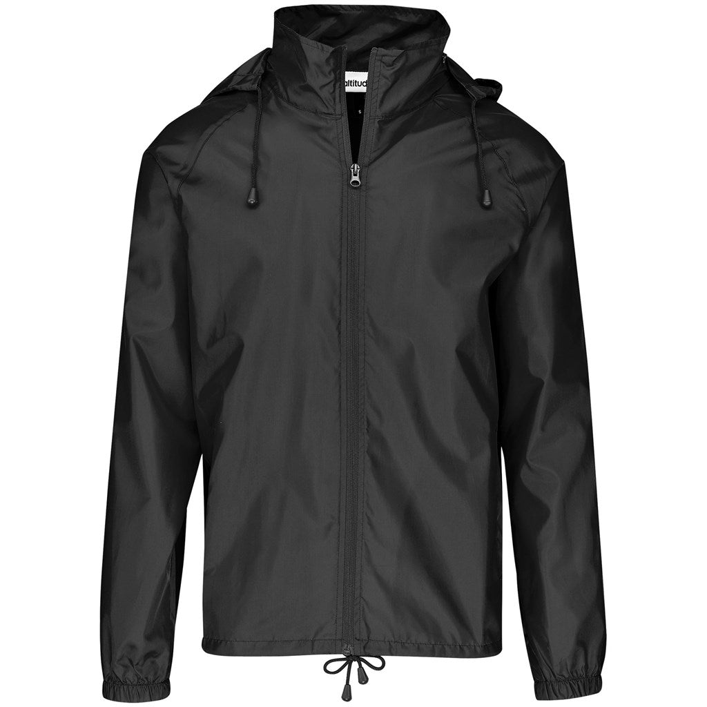 Unisex Cameroon Rain Jacket in Black — Print Fast Express