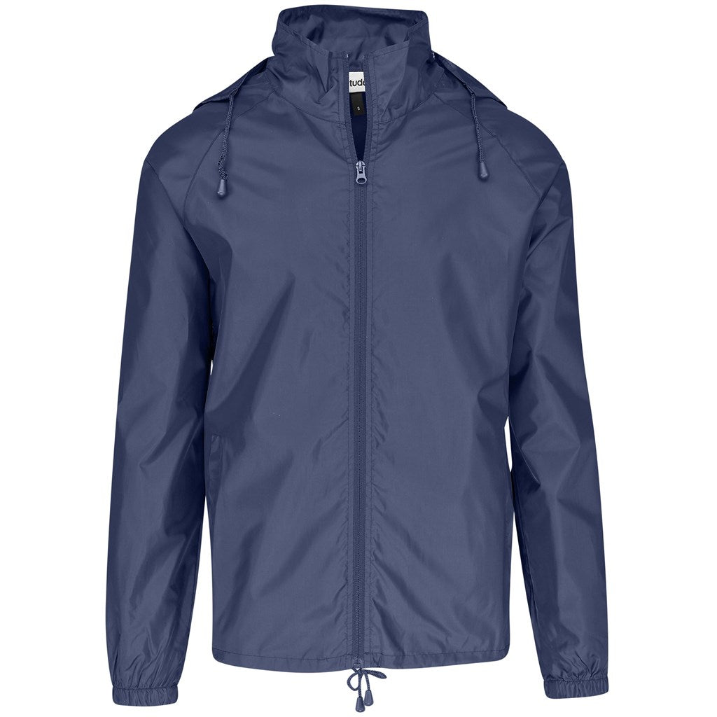Unisex Cameroon Rain Jacket in Navy — Print Fast Express