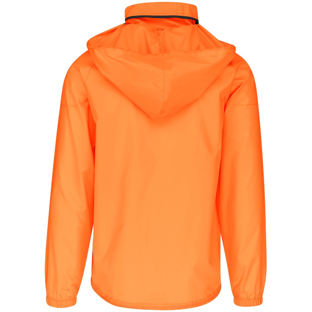 Unisex Cameroon Rain Jacket in Orange - Print Fast Express