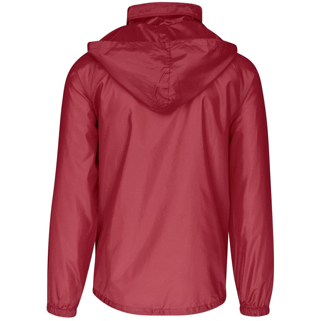 Unisex Cameroon Rain Jacket in Red - Print Fast Express