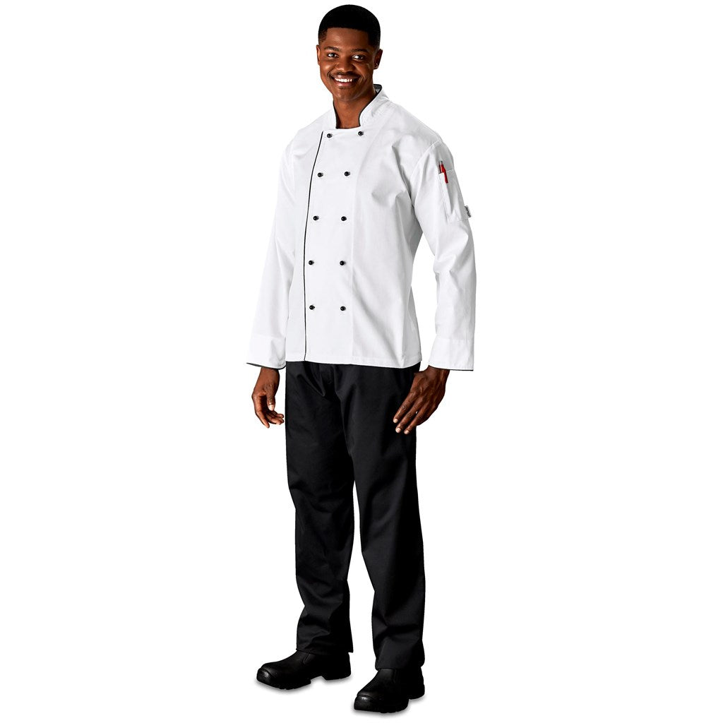 Unisex Long Sleeve Dijon Chef Jacket — Print Fast Express