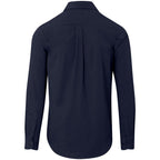 Mens Long Sleeve Empire Shirt in Navy - Print Fast Express