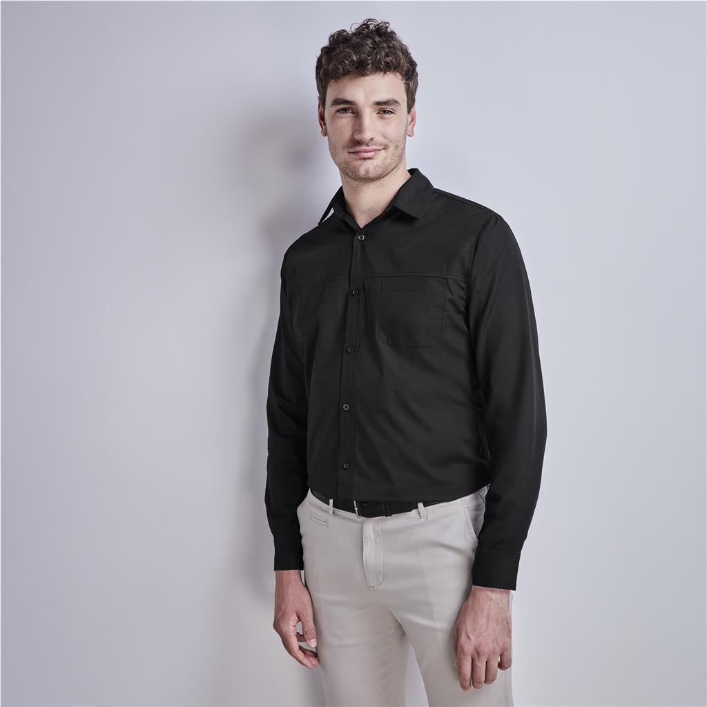 Mens Long Sleeve Empire Shirt — Print Fast Express