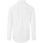 Mens Long Sleeve Empire Shirt in White - Print Fast Express