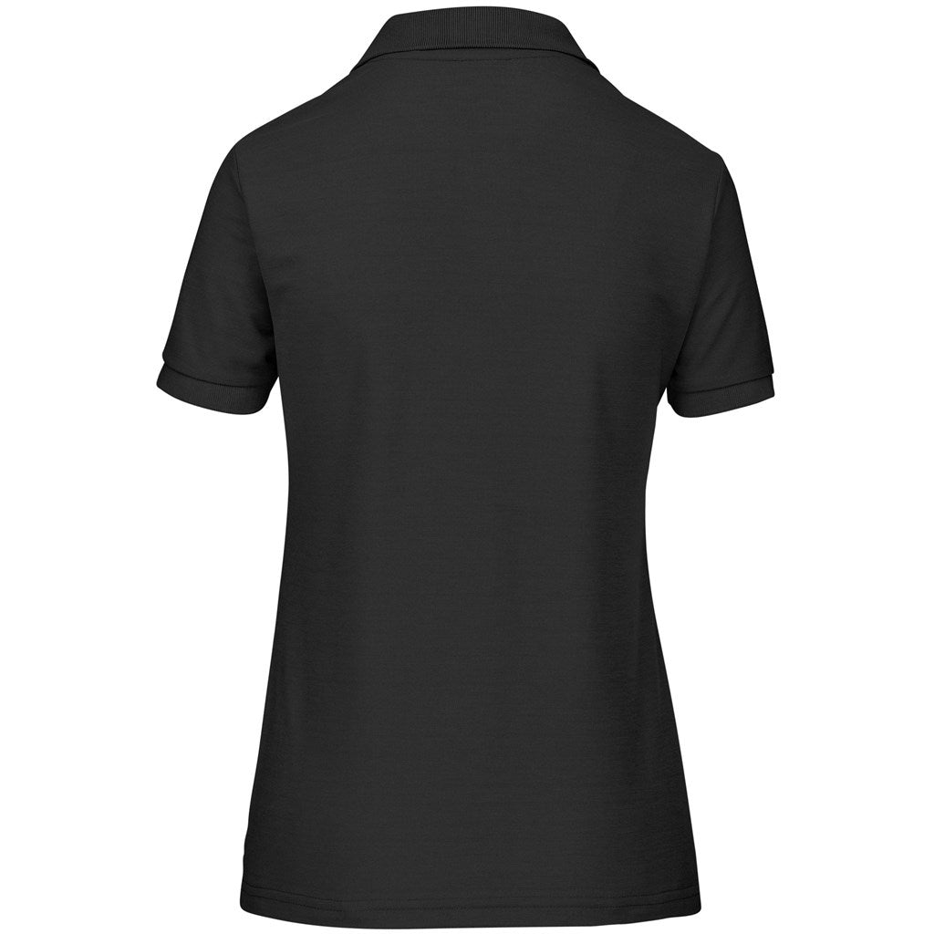 Ladies Everyday Golf Shirt in Black - Print Fast Express