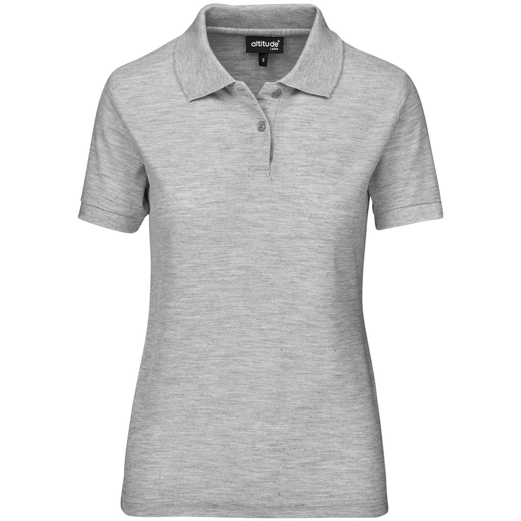 Ladies Everyday Golf Shirt in Grey — Print Fast Express