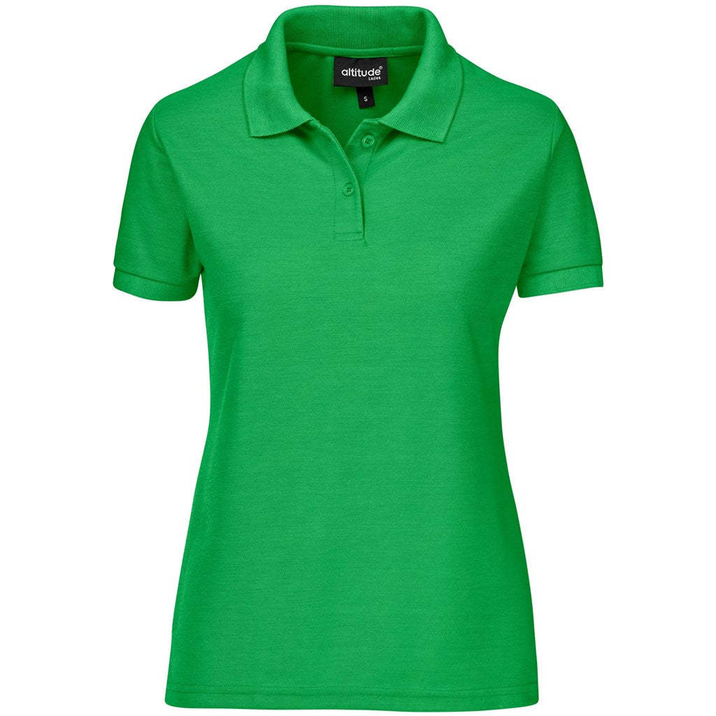 Ladies Everyday Golf Shirt in Lime — Print Fast Express