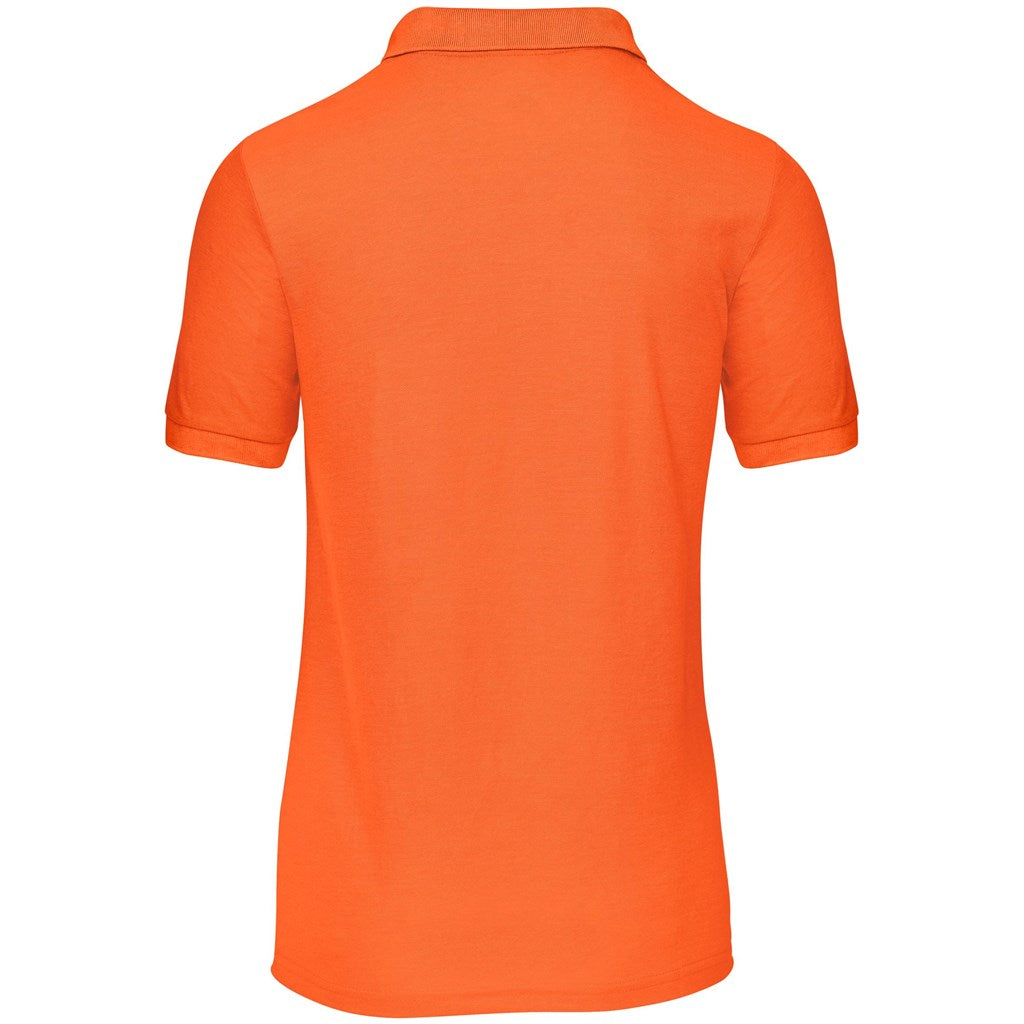 Mens Everyday Golf Shirt in Orange - Print Fast Express