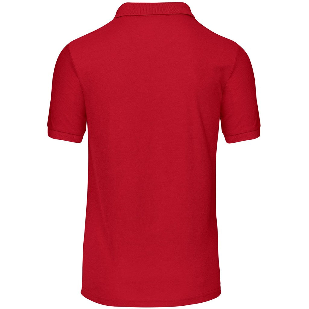 Mens Everyday Golf Shirt in Red - Print Fast Express