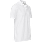 Mens Exhibit Golf Shirt in White - Print Fast Express