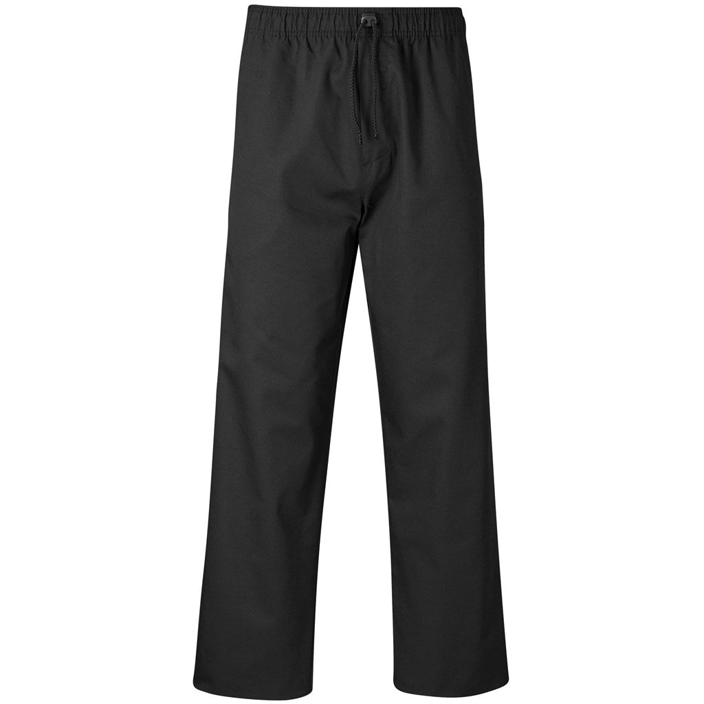 Unisex Gordon Chef Pants in Black — Print Fast Express