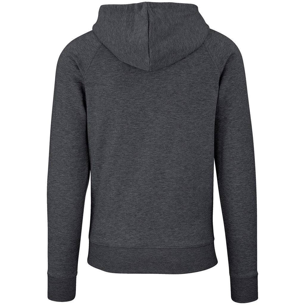 Mens Harvard Heavyweight Hooded Sweater in Charcoal - Print Fast Express