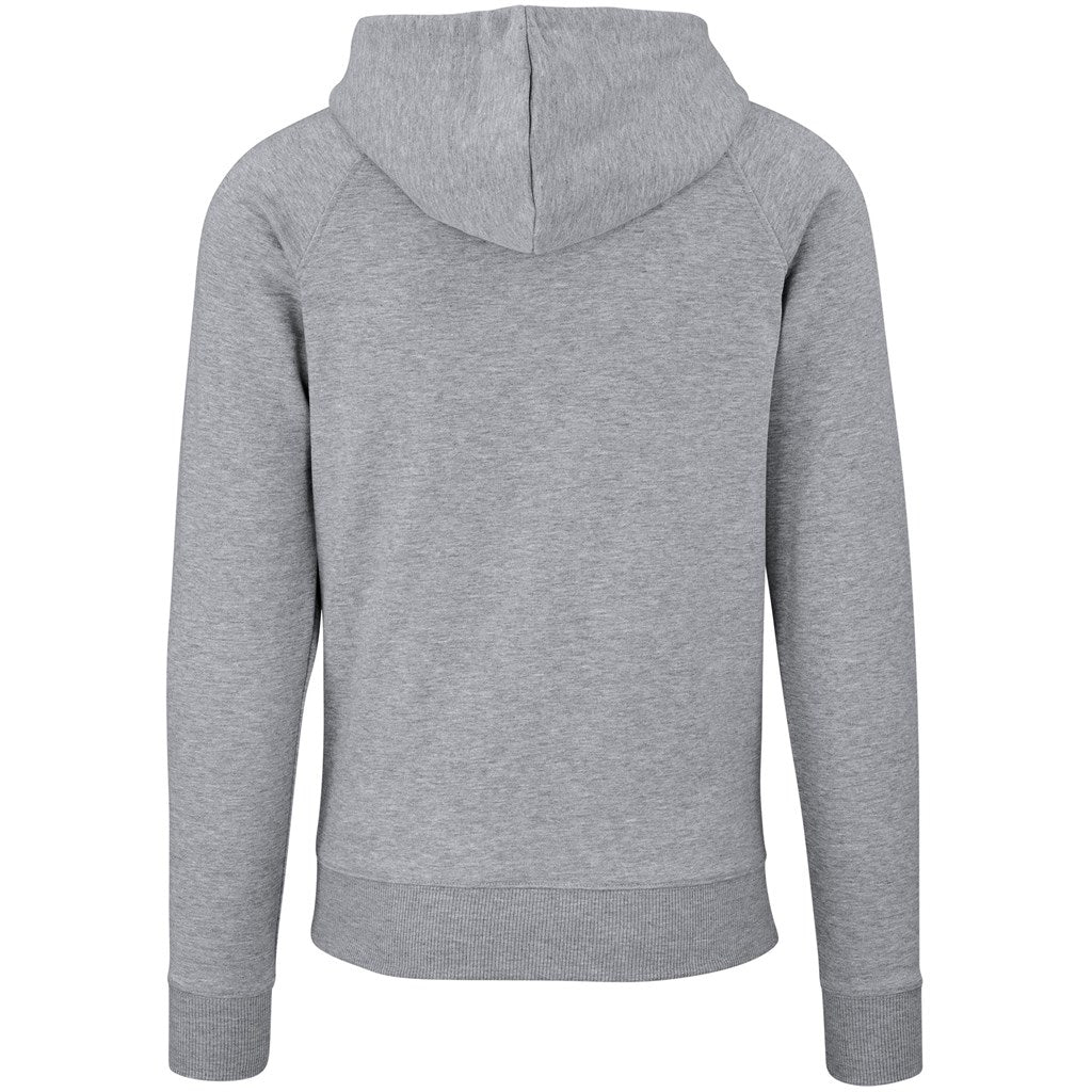 Mens Harvard Heavyweight Hooded Sweater in Grey - Print Fast Express