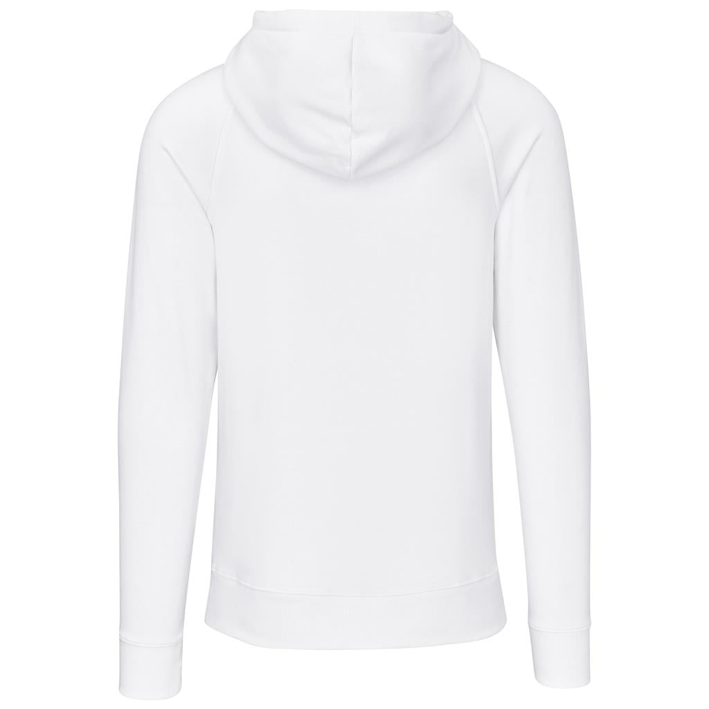 Mens Harvard Heavyweight Hooded Sweater in White - Print Fast Express