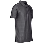 Mens Milan Golf Shirt in Grey - Print Fast Express