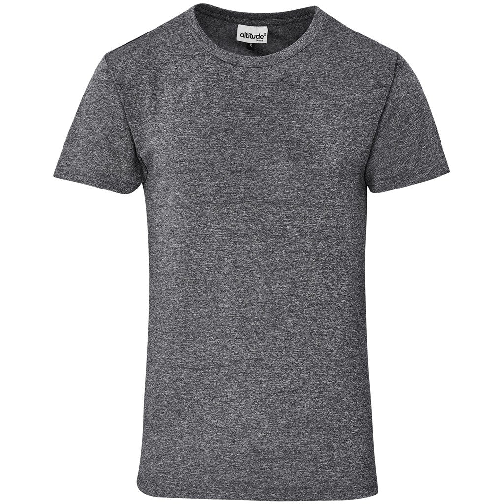 Mens Oregon Melange T-Shirt in Charcoal — Print Fast Express