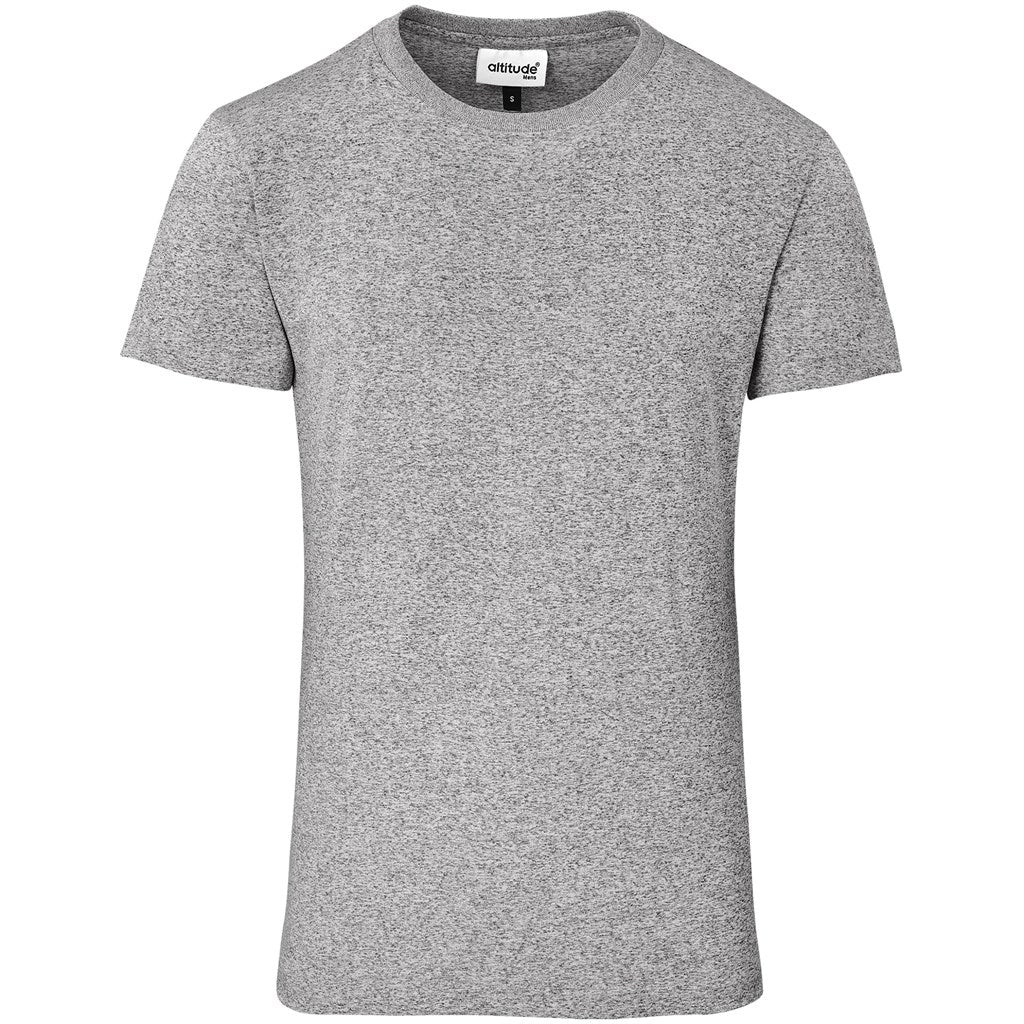 Mens Oregon Melange T-Shirt in Grey — Print Fast Express
