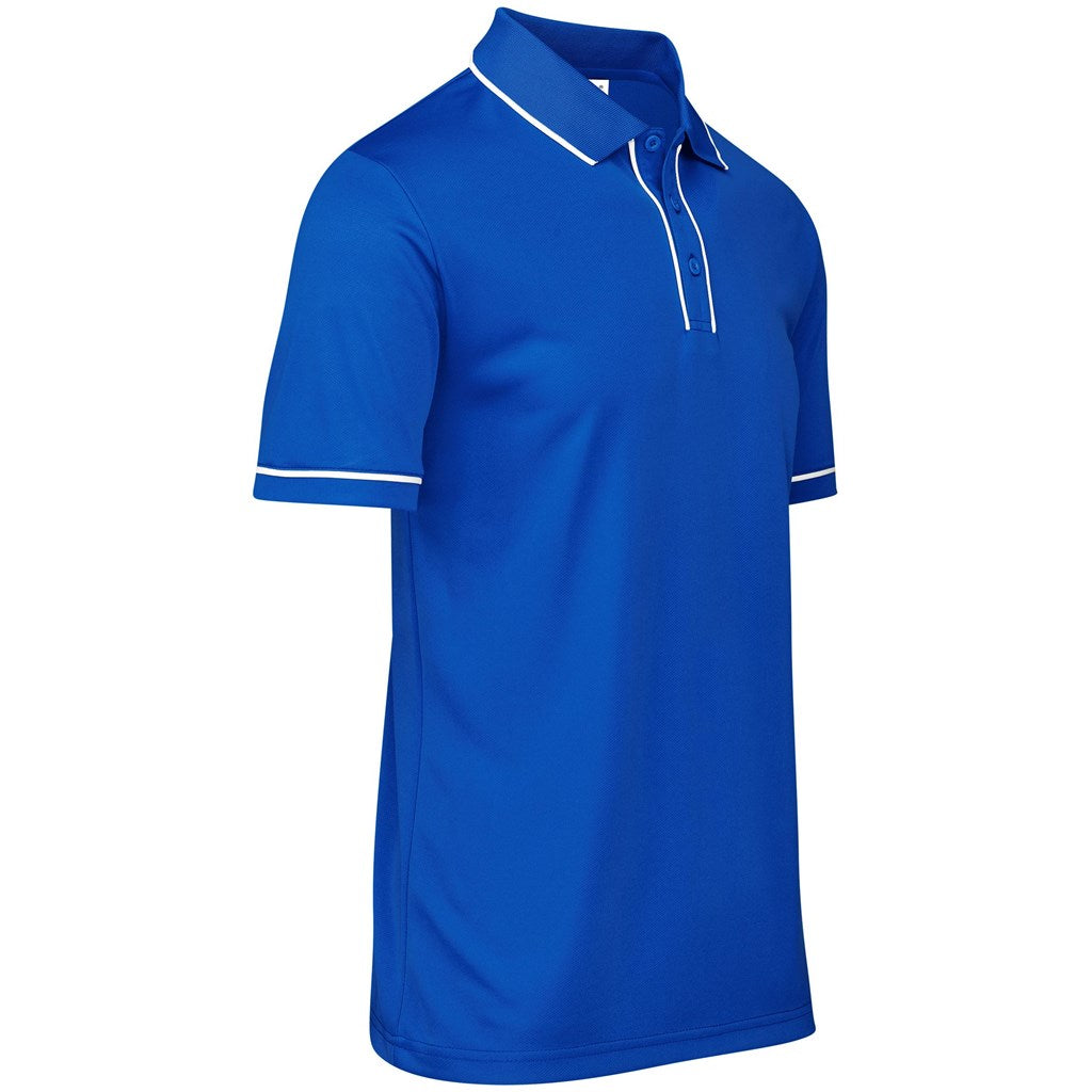 Mens Osaka Golf Shirt in Royal Blue - Print Fast Express