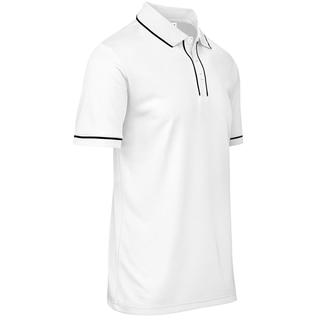 Mens Osaka Golf Shirt in White - Print Fast Express