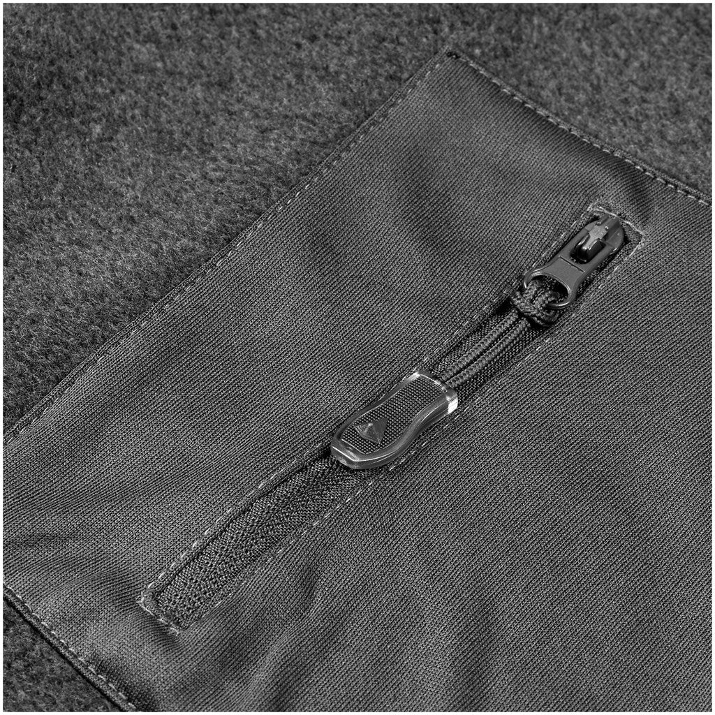 Mens Oslo Micro Fleece Jacket in Charcoal - Print Fast Express
