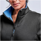 Ladies Palermo Softshell Jacket in Aqua - Print Fast Express
