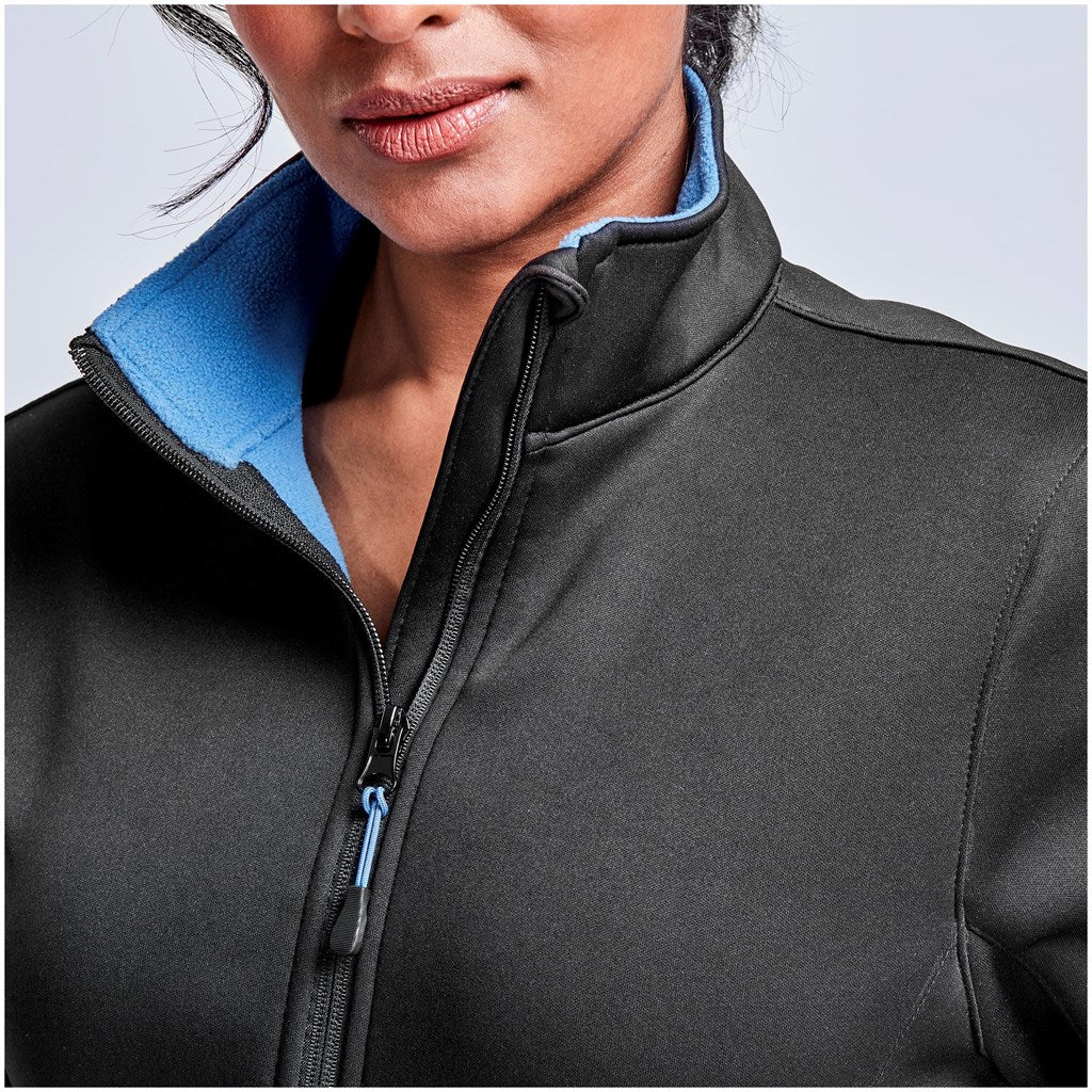 Ladies Palermo Softshell Jacket in Aqua - Print Fast Express