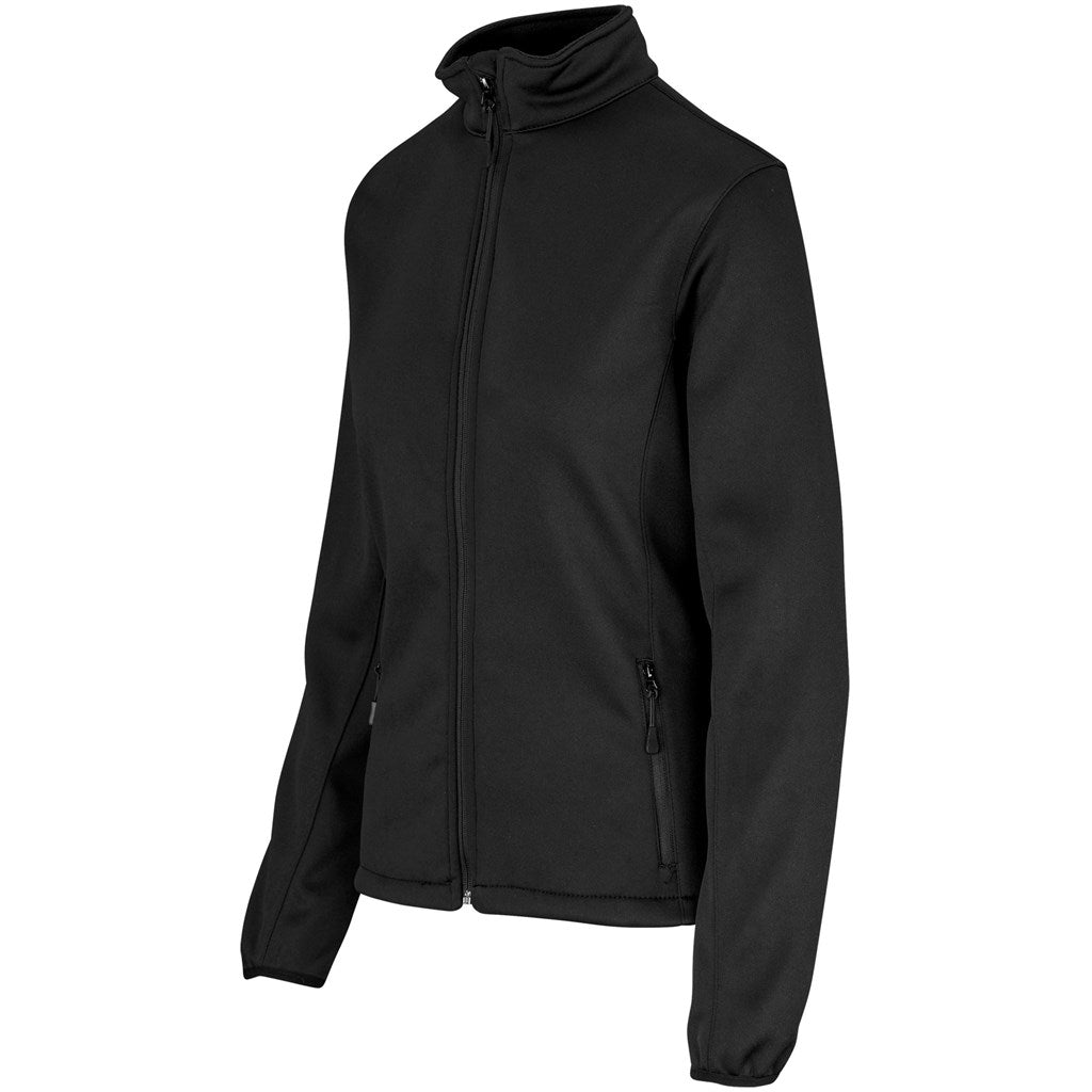 Ladies Palermo Softshell Jacket custom branded with your logo