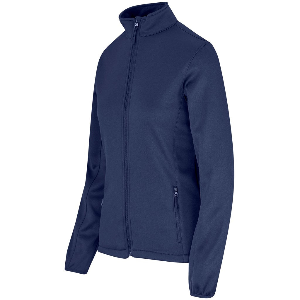 Ladies Palermo Softshell Jacket in Navy - Print Fast Express