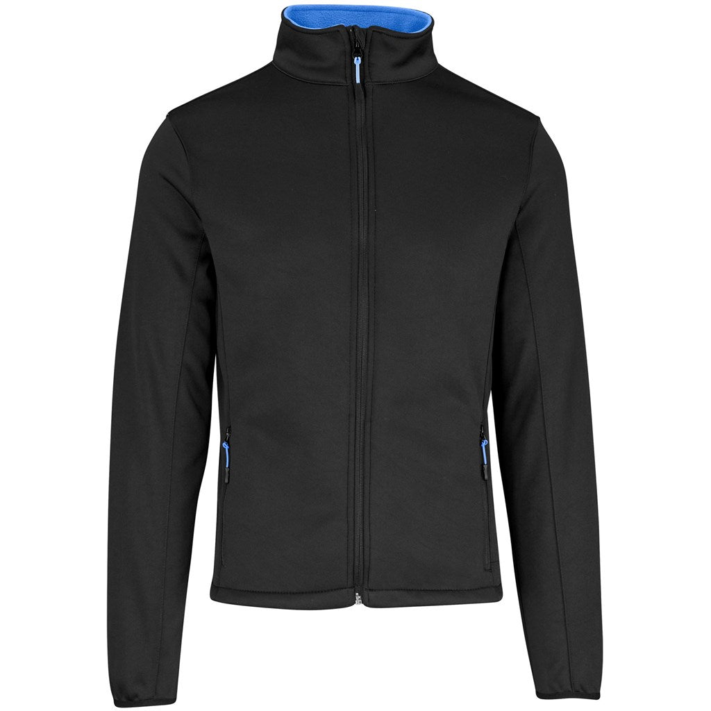 Mens Palermo Softshell Jacket in Aqua — Print Fast Express