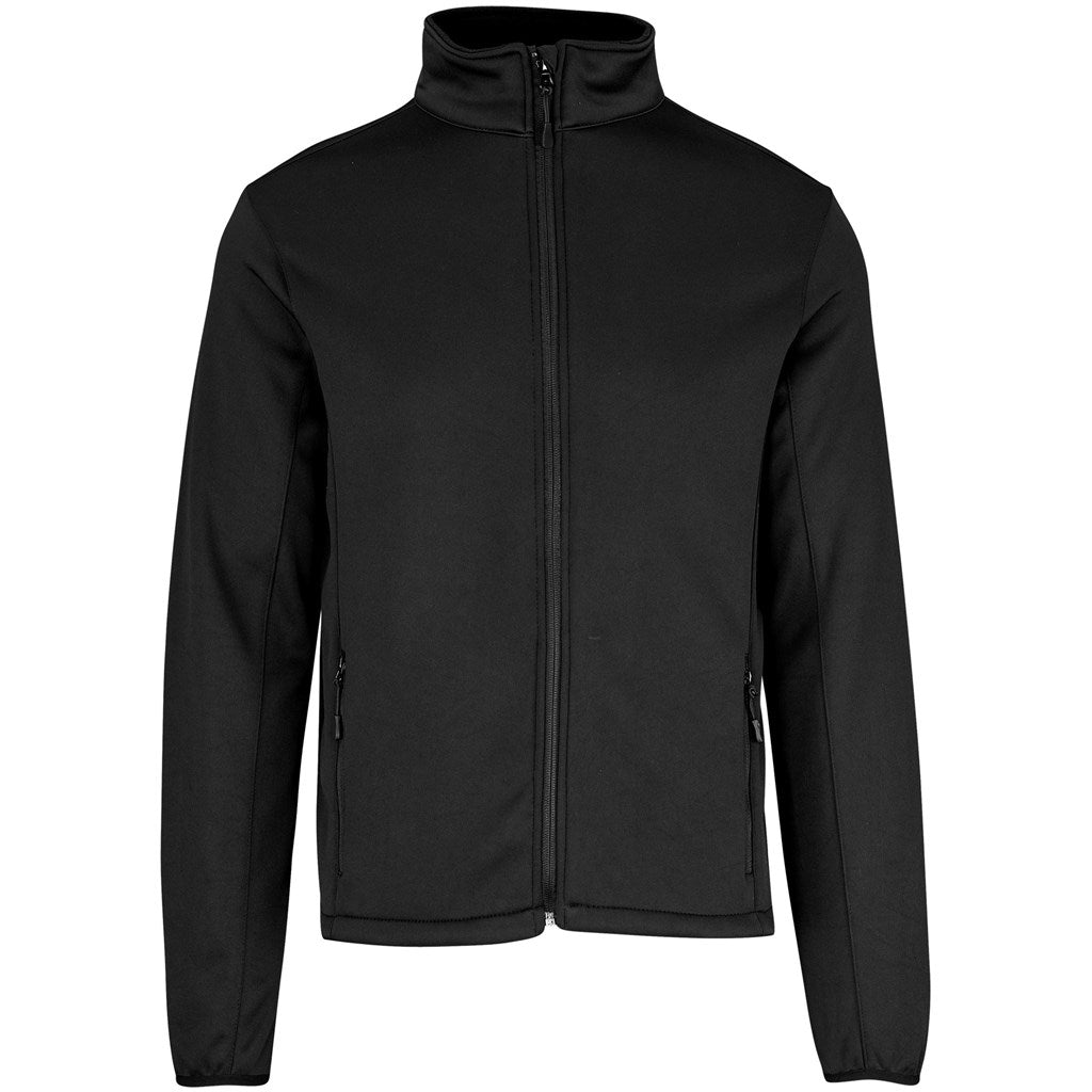 Mens Palermo Softshell Jacket in Black — Print Fast Express