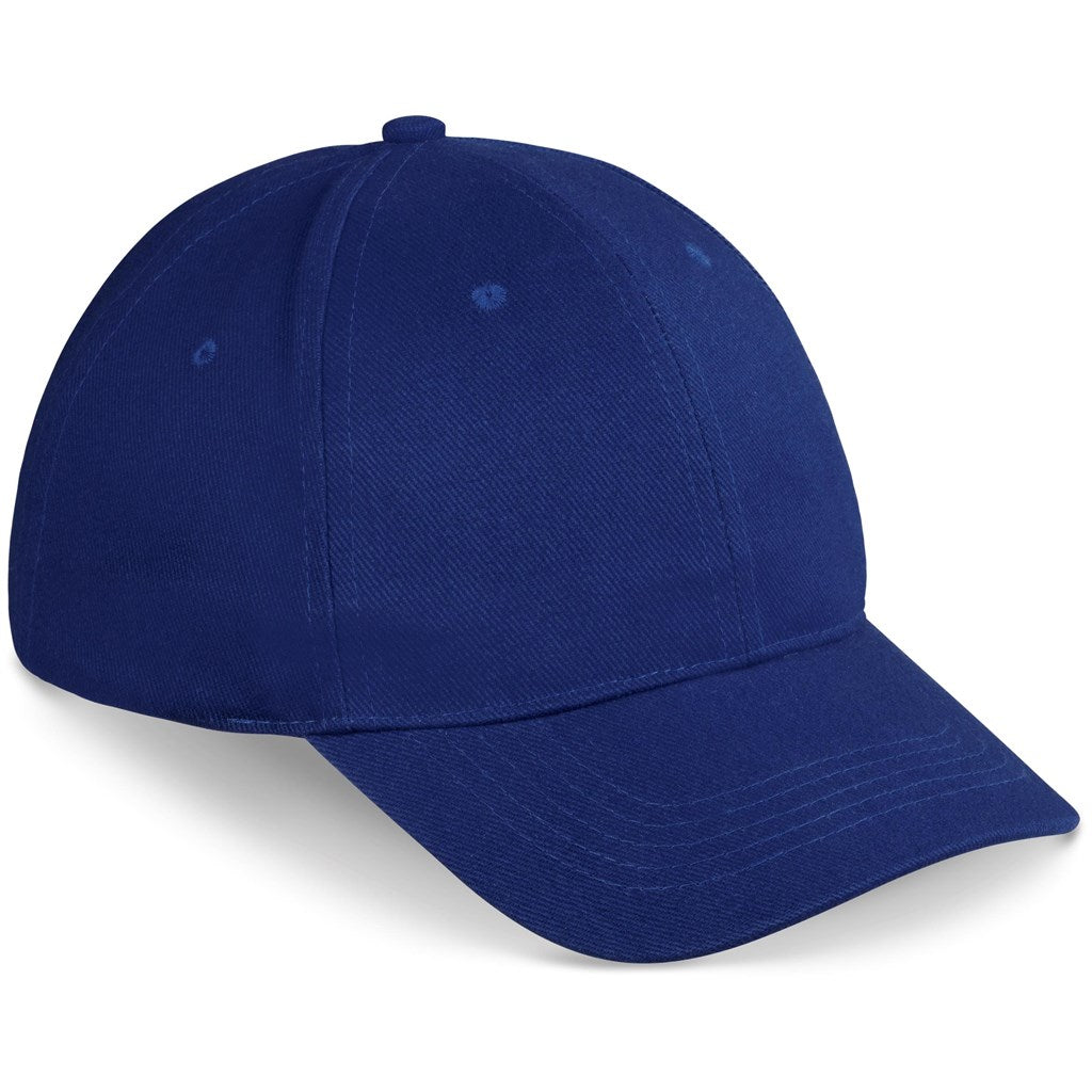 Pro Basic Cap - 6 Panel in Blue — Print Fast Express