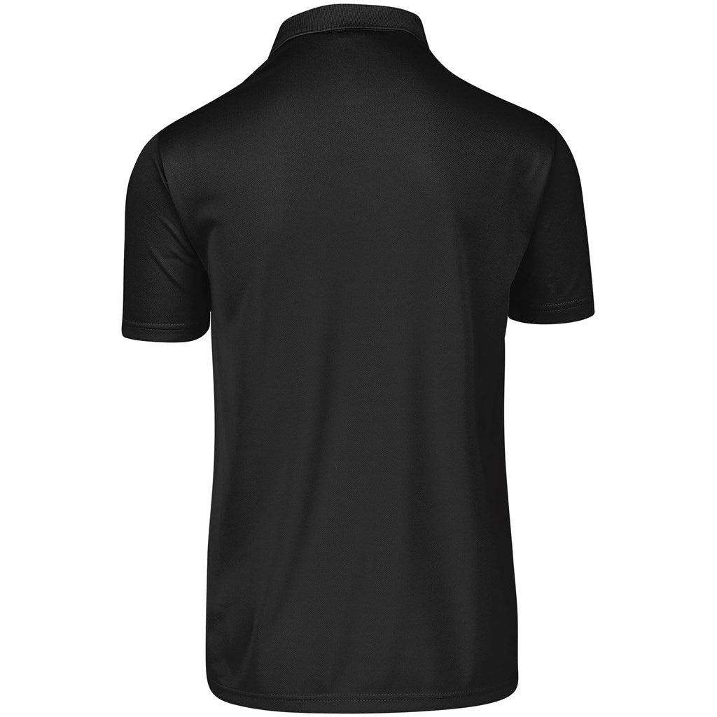 Mens Pro Golf Shirt in Black - Print Fast Express