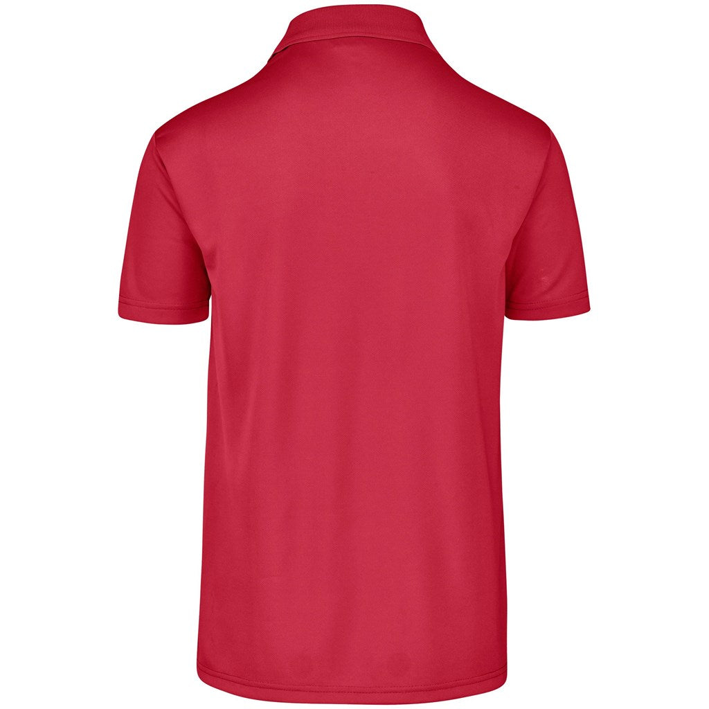 Mens Pro Golf Shirt in Red - Print Fast Express