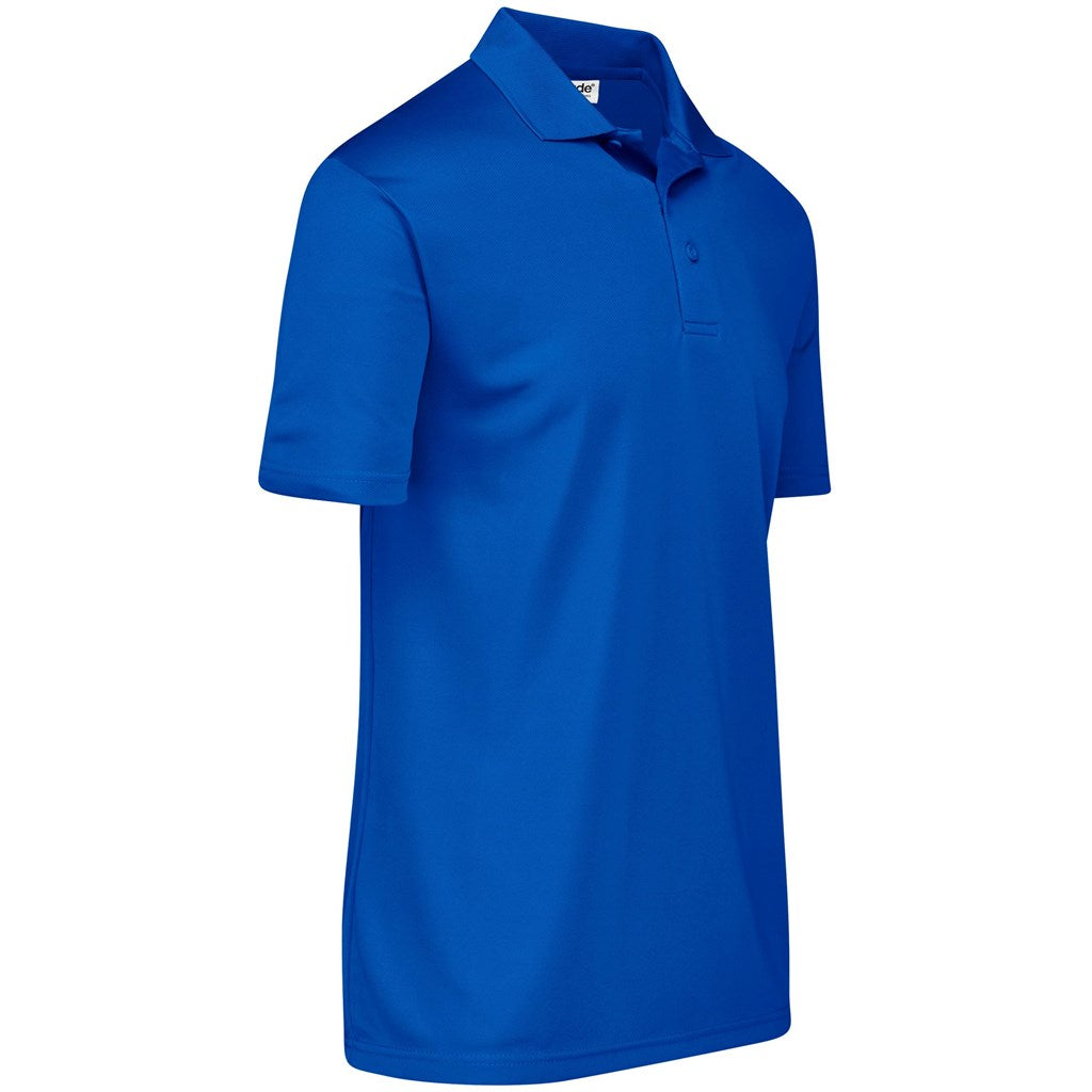 Mens Pro Golf Shirt in Royal Blue - Print Fast Express