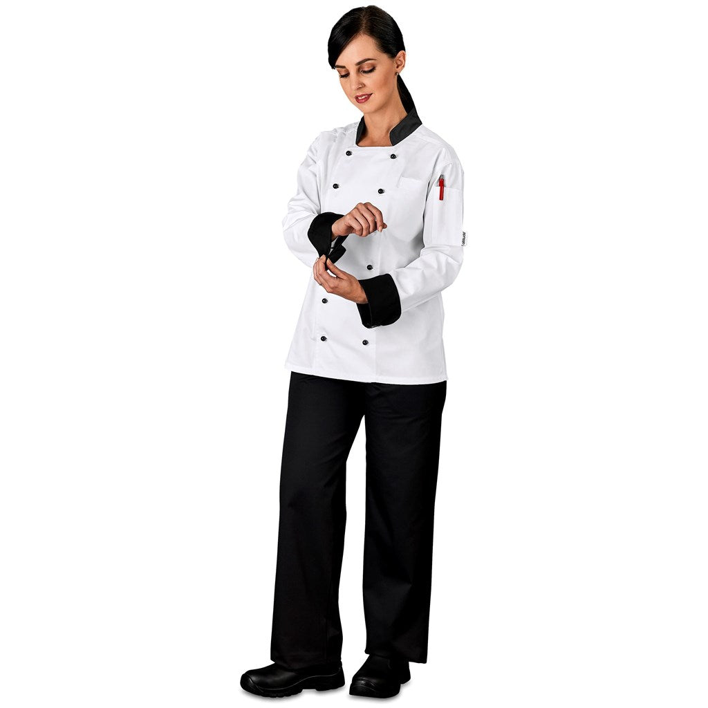 Unisex Long Sleeve Toulon Chef Jacket — Print Fast Express