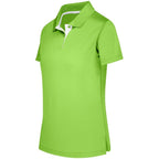 Ladies Tournament Golf Shirt in Lime - Print Fast Express