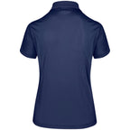 Ladies Tournament Golf Shirt in Navy - Print Fast Express