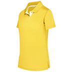 Ladies Tournament Golf Shirt in Yellow - Print Fast Express