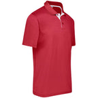 Mens Tournament Golf Shirt in Red - Print Fast Express