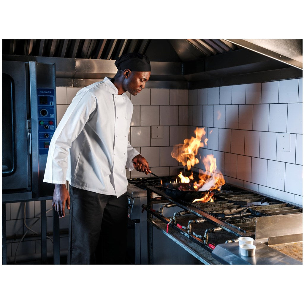 Unisex Long Sleeve Zest Chef Jacket — Print Fast Express