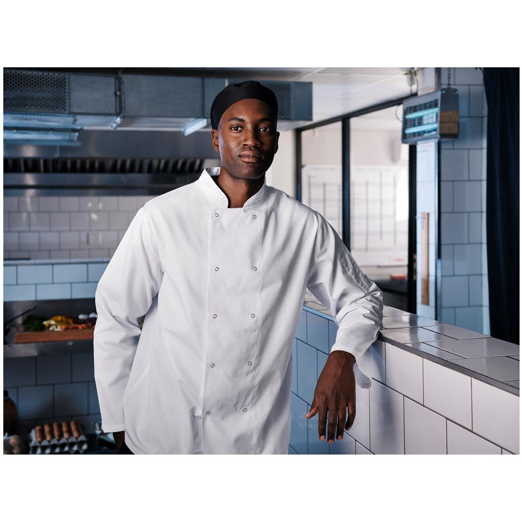 Unisex Long Sleeve Zest Chef Jacket — Print Fast Express