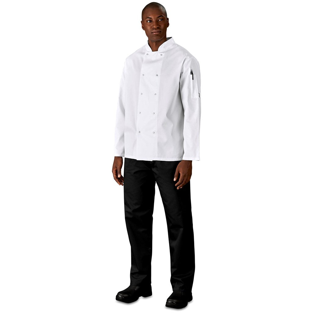 Unisex Long Sleeve Zest Chef Jacket — Print Fast Express