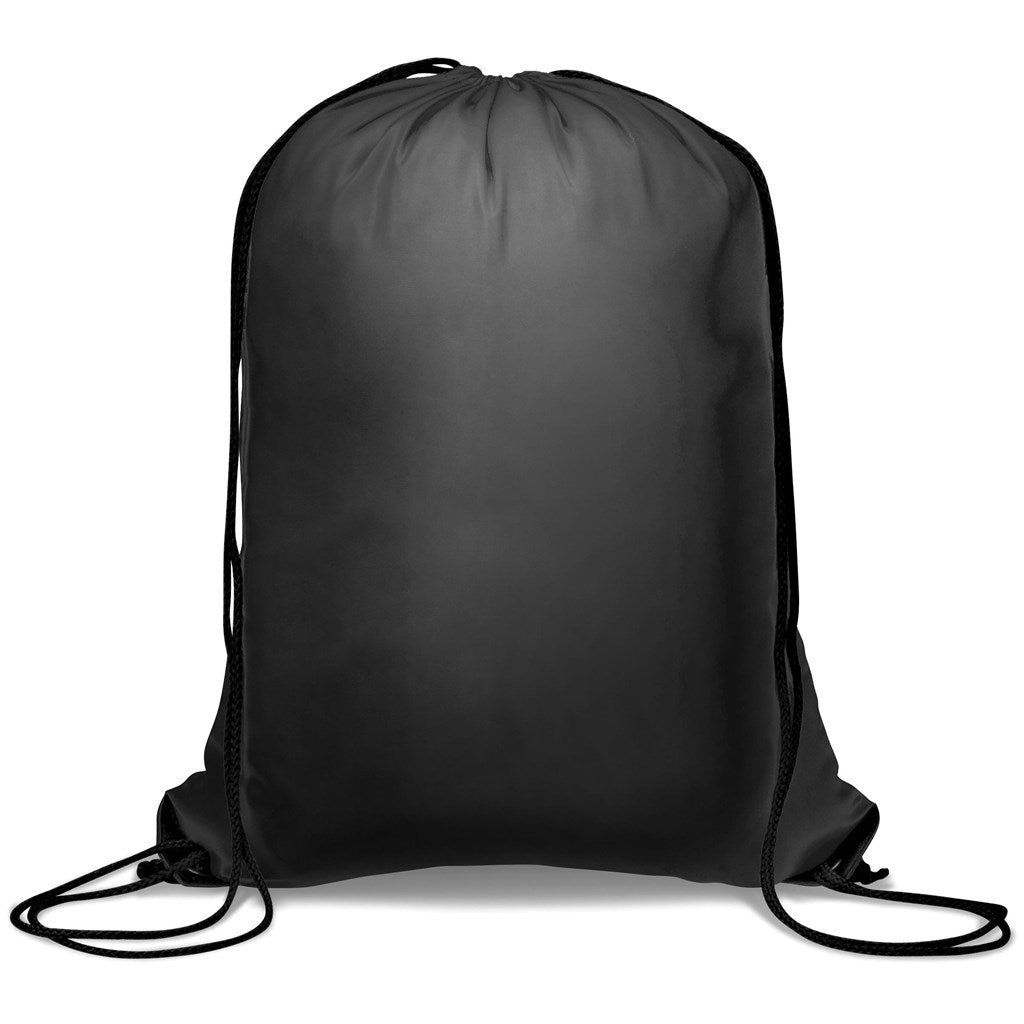 Altitude Symphony 210D Drawstring Bag in Black - Print Fast Express