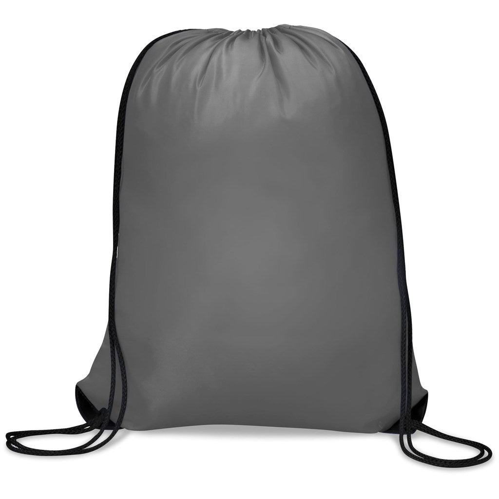 Altitude Symphony 210D Drawstring Bag in Grey - Print Fast Express