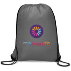 Altitude Symphony 210D Drawstring Bag in Grey — Print Fast Express