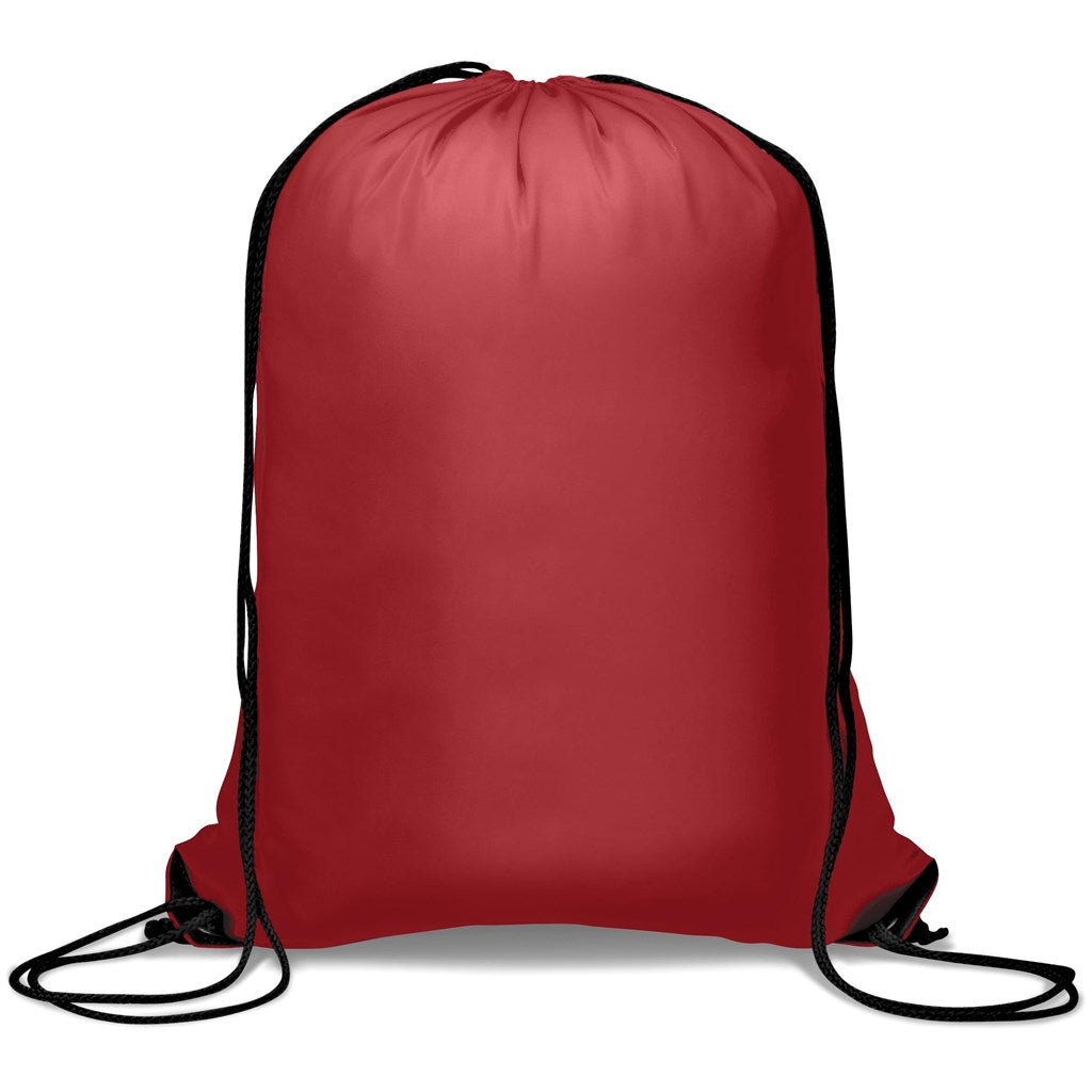 Altitude Symphony 210D Drawstring Bag in Red - Print Fast Express